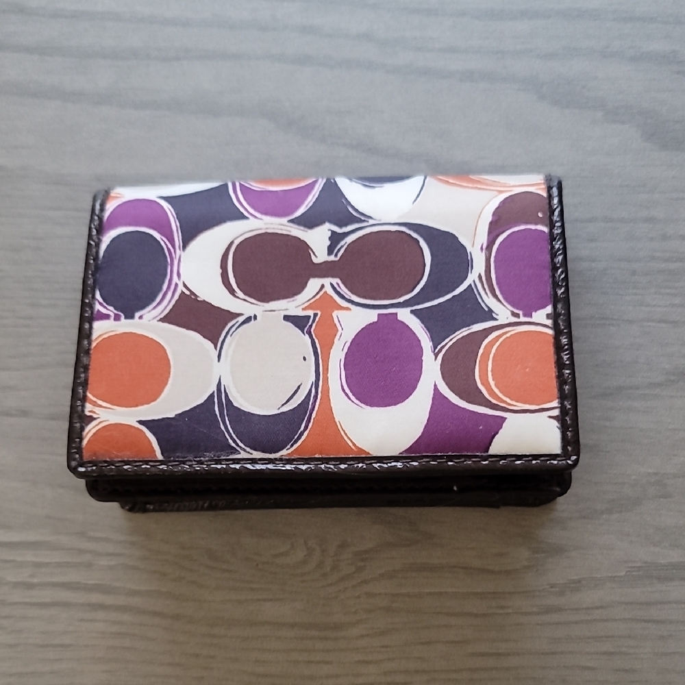 Coach Patterned Wallet